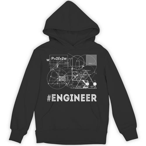 ENGINEER MATH COLLEGE GIFT IDEA GRADUATION T-SHIRT GRAPHIC Unisex Hoodie - Best Gift Smart