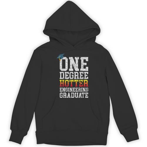 Engineering Graduation Tshirt One Degree Hotter Unisex Hoodie - Best Gift Smart