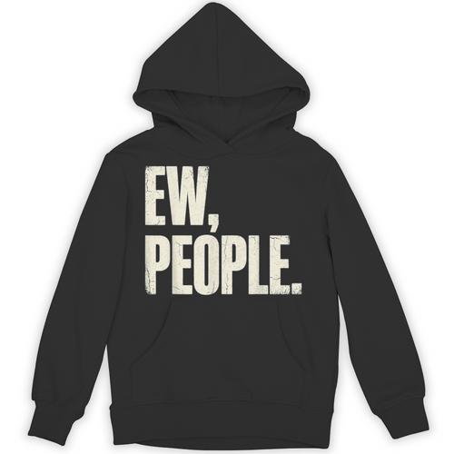 EW People Introvert Sarcastic Graphic Style Unisex Hoodie - Raresse