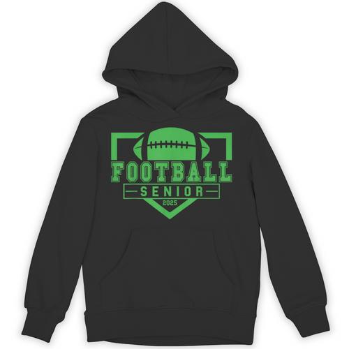 Football Senior Night Football Senior 2025 Graduation 24 Unisex Hoodie - Best Gift Smart