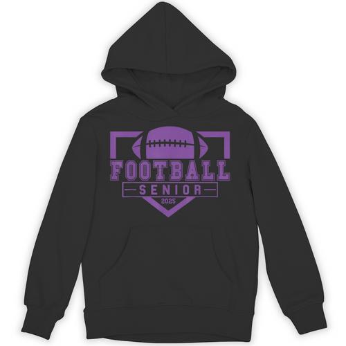 Football Senior Night Football Senior 2025 Graduation 36 Unisex Hoodie - Best Gift Smart