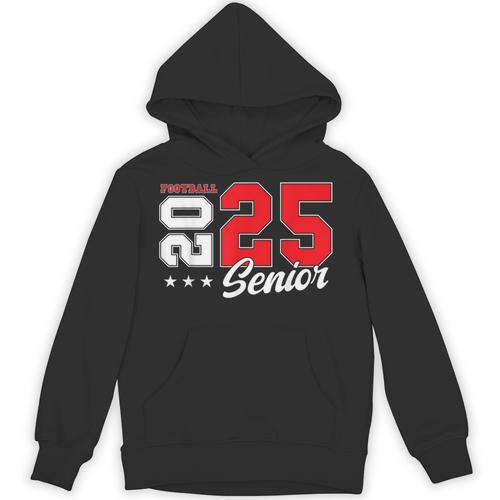 Football Senior Night Football Senior 2025 Graduation 51 Unisex Hoodie - Best Gift Smart