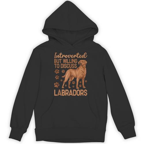Fox Red Labrador Retriever Introvert Foxred Lab Unisex Hoodie - Raresse