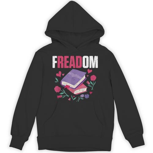 Freadom Anti Ban Books Freedom To Read Book Reading Unisex Hoodie - Bookorys