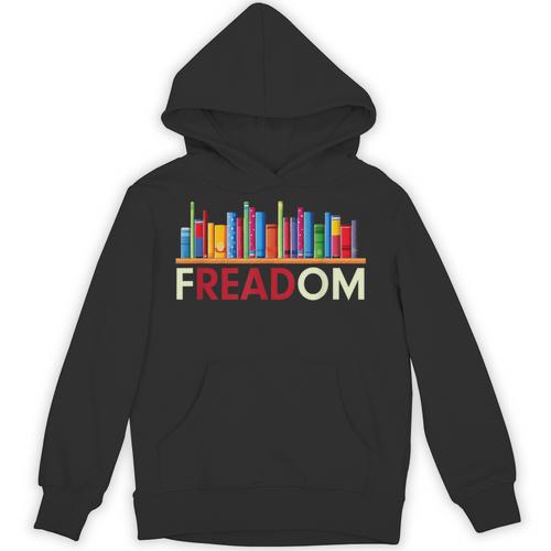 Freadom Anti-Banned Books – Read Banned Books Library Unisex Hoodie - Bookorys DE