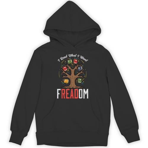 Freadom Tree Read Reading Librarian Book Across America Unisex Hoodie - Bookorys