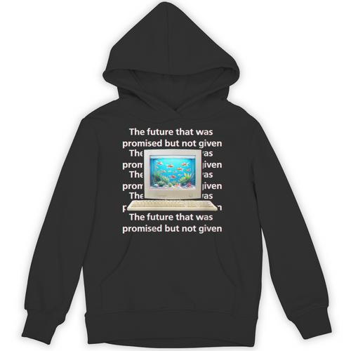 Frutiger Aero Aesthetic Tech The Future That Was Promised Unisex Hoodie - Figerry