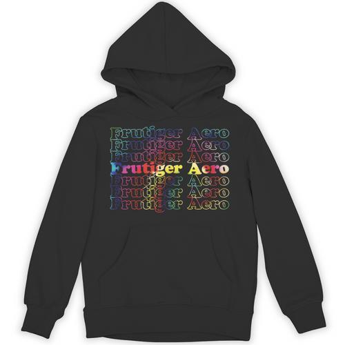 Frutiger Aero Graphic Er Tie Dye Unisex Hoodie - Figerry