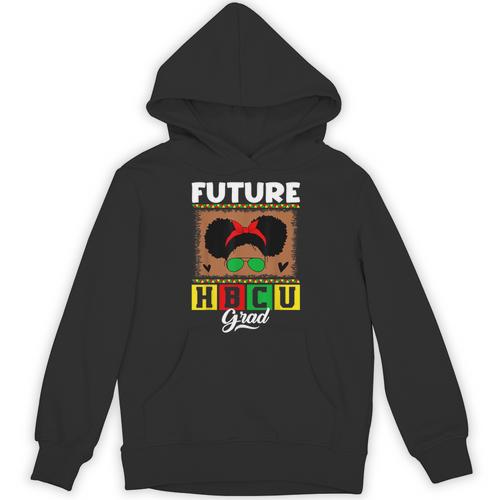 Future HBCU Grad HBCU Tomorrow Girl Graduation Kids Unisex Hoodie - Best Gift Smart