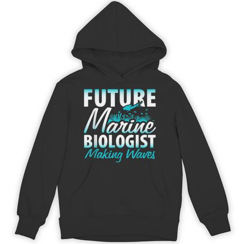 FUTURE MARINE BIOLOGIST MAKING WAVES Graduation T-Shirt Unisex Hoodie - Best Gift Smart