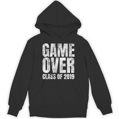 Game Over Class Of 2019 Graduation Senior T-Shirt Unisex Hoodie - Best Gift Smart