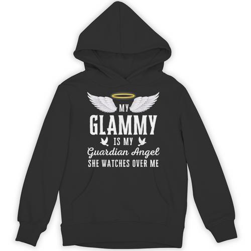 My Glammy Is My Guardian Angel In Loving Memorial Memory Tee Unisex Hoodie - Easessy
