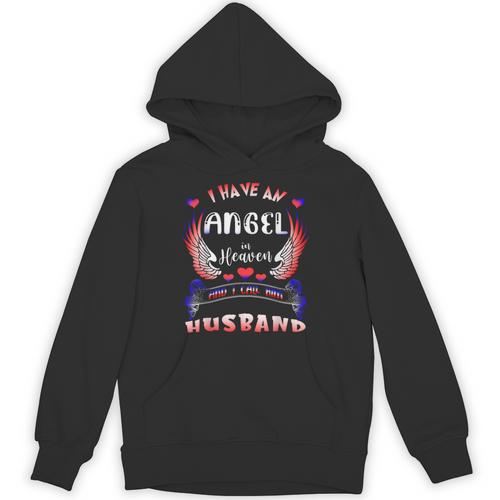 God Has My Husband In His Arms I Have Him In My Heart Memory Unisex Hoodie - Easessy