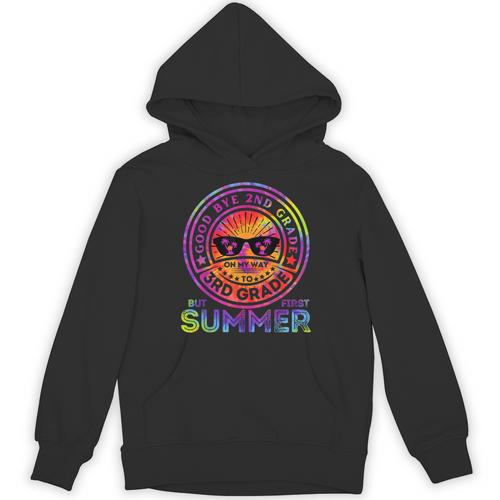 Goodbye 2nd Grade Graduation To 3rd Grade First Summer Kids Unisex Hoodie - Best Gift Smart