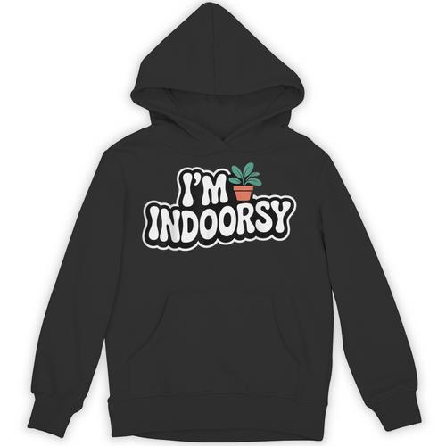 Goth Gardening Introvert Social Battery Outfit Unisex Hoodie - Raresse