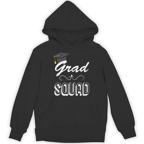 Grad Squad Cute Graduation Unisex Hoodie - Best Gift Smart