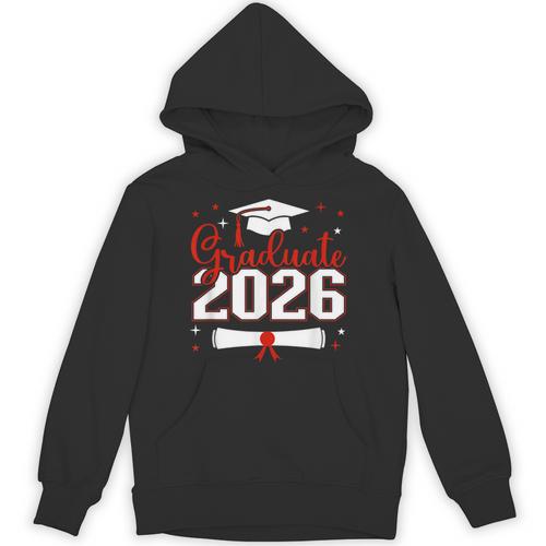 Graduate 2026 For Class Of 2026 Graduation Unisex Hoodie - Best Gift Smart