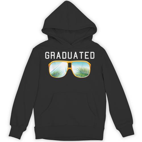 Graduated Graduation Tropical Sunglasses Unisex Hoodie - Best Gift Smart