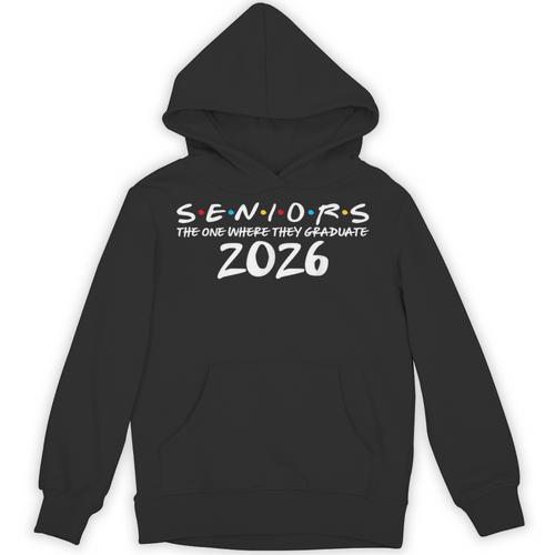Graduation Announcements 2026 Retro Class Of 2026 Senior Unisex Hoodie - Best Gift Smart