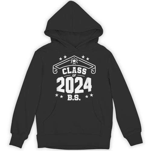 Graduation BS Class Of 2024 Grad Congratulations Graduate Unisex Hoodie - Best Gift Smart