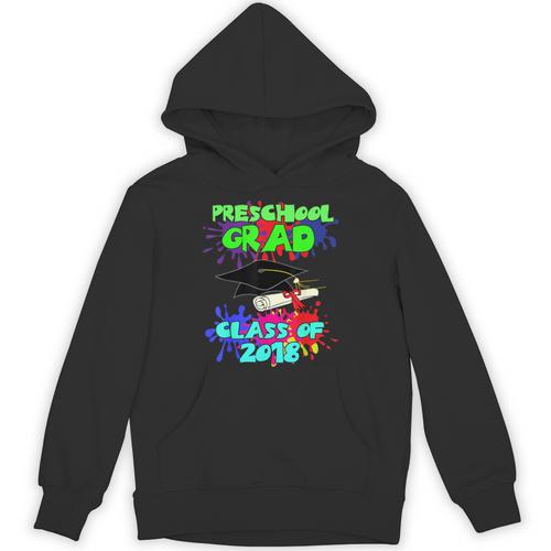 Graduation Class 2018 Cap Gown Shirt Preschool Graduate Unisex Hoodie - Best Gift Smart