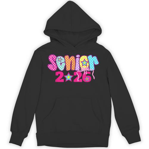 Graduation Class Of 2026 Senior Pink Coquette Bow 2026 Grade Unisex Hoodie - Best Gift Smart
