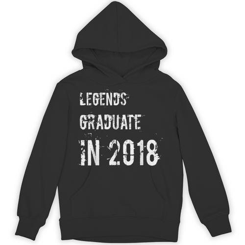 Graduation T Shirts Legends Graduate In 2018 Tee Unisex Hoodie - Best Gift Smart