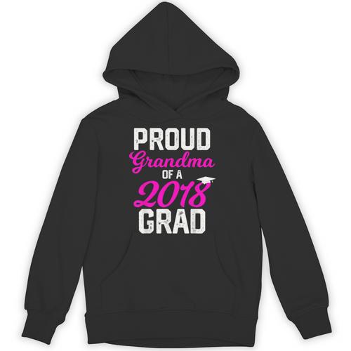 Grandma Graduation Shirt 2018 High School College Grad Unisex Hoodie - Best Gift Smart