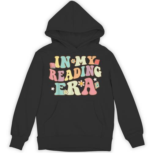 Groovy In My Reading Era Read Book Reader Reading Unisex Hoodie - Bookorys
