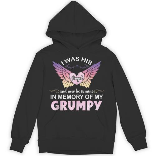 Grumpy Angel In My Memory Cute Family Remembrance Match Unisex Hoodie - Easessy