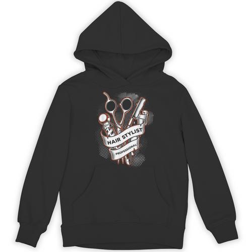 Hairdresser Gift Idea Graduation Tattoo Craft Hairstylist Unisex Hoodie - Best Gift Smart