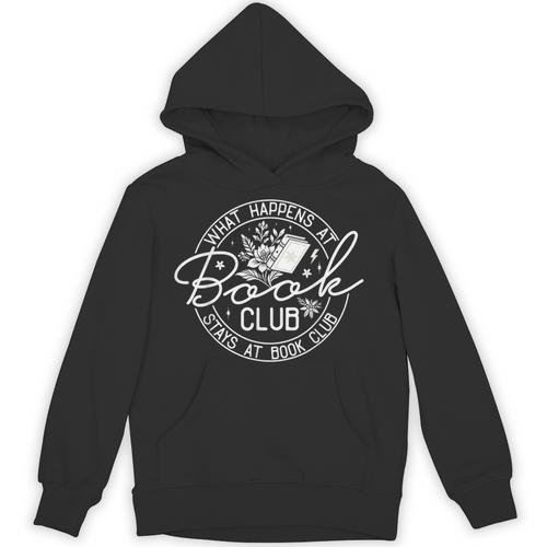 What Happens At Book Club Stays At Book Club Unisex Hoodie - Bookorys DE