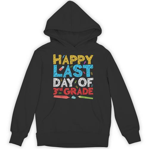 Happy Last Day Of 3rd Grade Shirt Third Grade Graduation Unisex Hoodie - Best Gift Smart