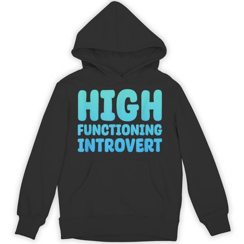 High Functioning Introvert Sarcasm Sarcastic Unisex Hoodie - Raresse