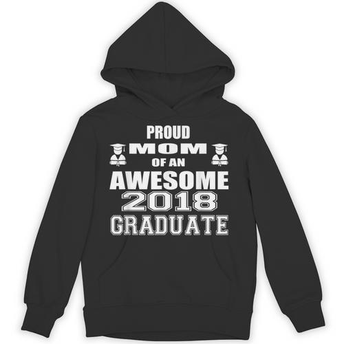 High School Graduation Mom T Shirt College Graduation Unisex Hoodie - Best Gift Smart