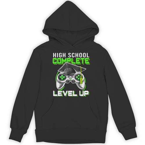 High School Level Complete Class Of 2024 Graduation Unisex Hoodie - Best Gift Smart