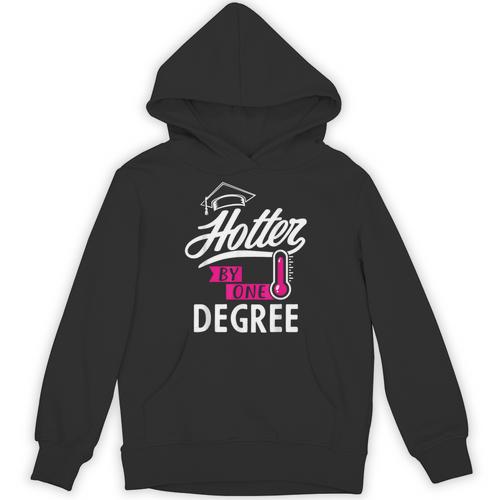 Hotter By One Degree Graduation Unisex Hoodie - Best Gift Smart