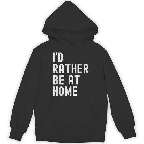 I'd Rather Be At Home Antisocial Introvert Tee Unisex Hoodie - Raresse