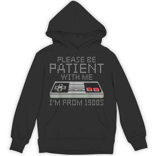 I'm From The 1900s Retro 90s Gaming Gamer Tee Unisex Hoodie - Figerry
