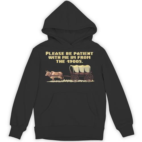 I'm From The 1900s Retro Wagon Unisex Hoodie - Figerry