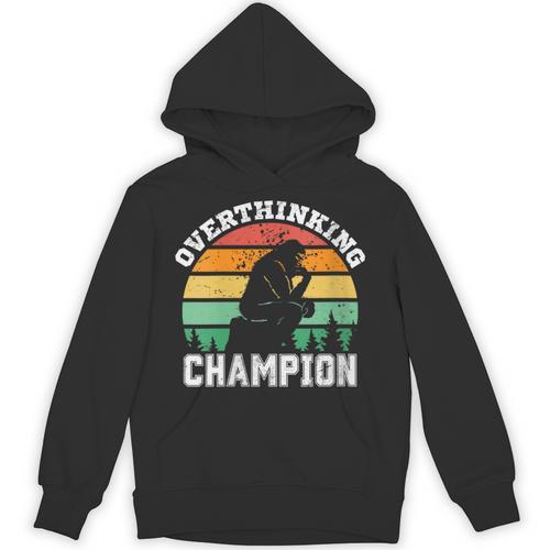 INTJ Introverts Shy Introvert Overthinking Champion Unisex Hoodie - Raresse