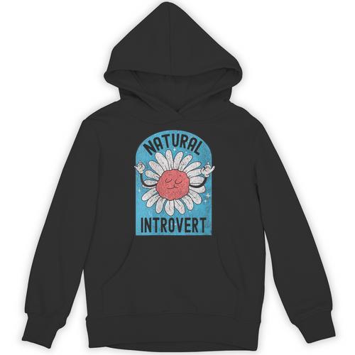 Introvert Cute Anti-Social Shy Person Inner Strength Unisex Hoodie - Raresse