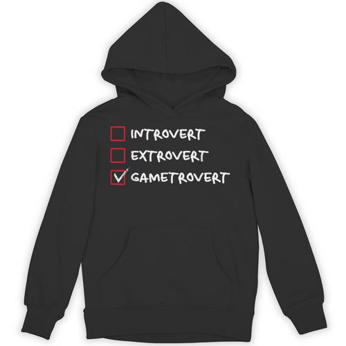 Introvert Gamer Gametrovert Video Game Lover 2025 Unisex Hoodie - Raresse