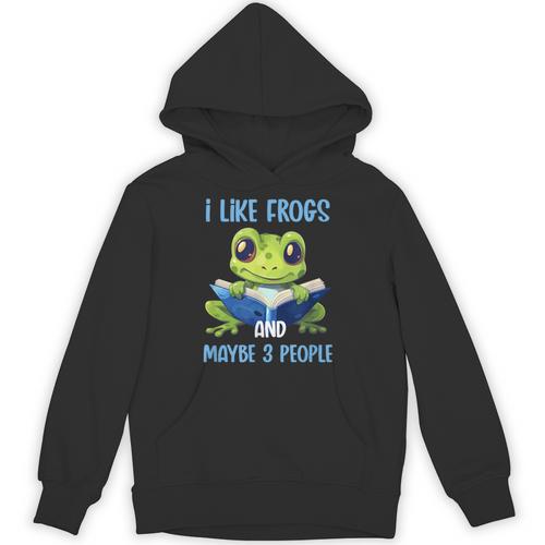 Introvert Herpetologists Amphibian Frog Lover Unisex Hoodie - Raresse