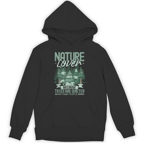 Introvert Nature Lover Introverted Forest Lover & Tree Unisex Hoodie - Raresse