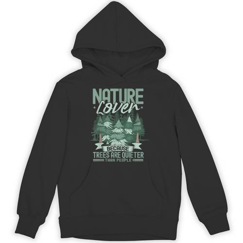 Introvert Nature Lover Introverted Forest Lover & Tree Unisex Hoodie - Raresse