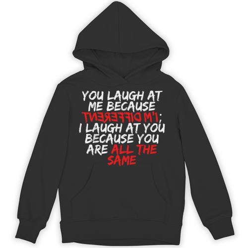 Introvert Quote With Backwards I'm Different Unisex Hoodie - Raresse
