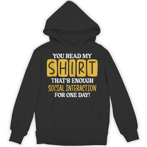 Introvert Quote Motivational For Men Women Kids Unisex Hoodie - Raresse