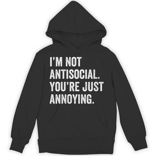 Introvert Quote Snarky Unisex Hoodie - Raresse