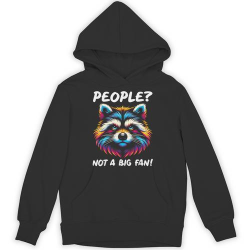 Introvert Raccoon Sarcasm Anti Social Unisex Hoodie - Raresse